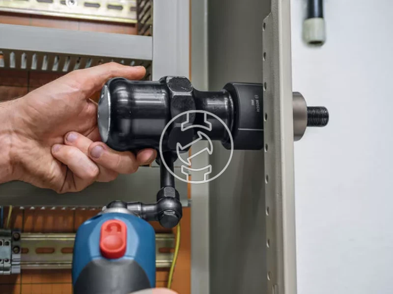 Bosch GLH 18V-60 akkus hidraulikus lemezlyukasztó XL-Boxx