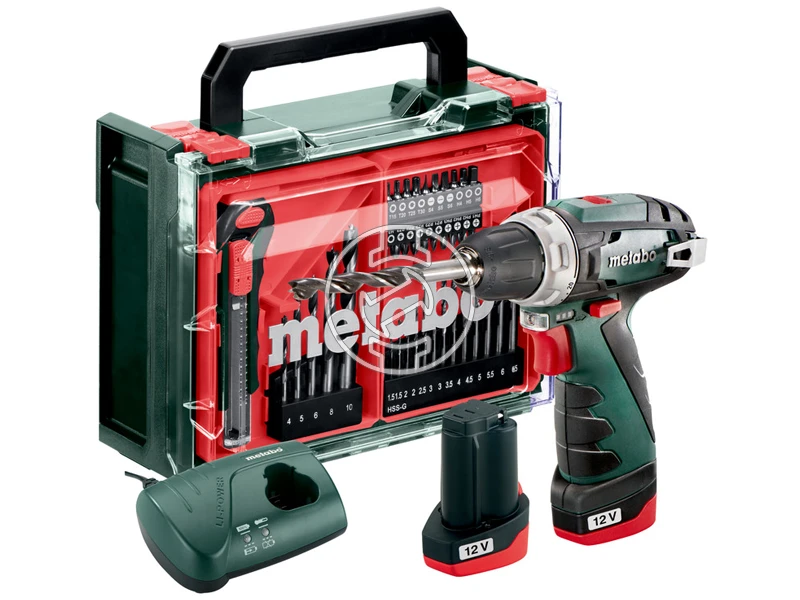 Metabo PowerMaxx BS Basic Set akkus fúrócsavarozó tokmányos