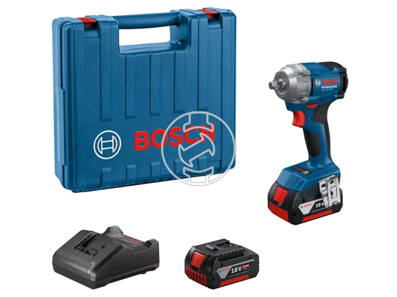 Bosch GDS 18V-350 akkus ütvecsavarozó 2x4Ah, GAL 1820, koffer