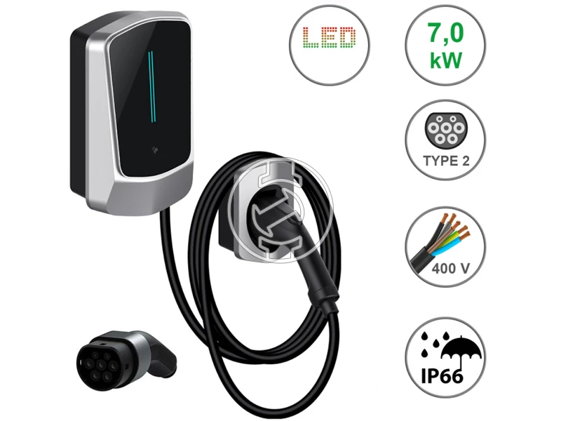 Mastroweld Q6 elektromos autó töltő 7.0 kW, Type2
