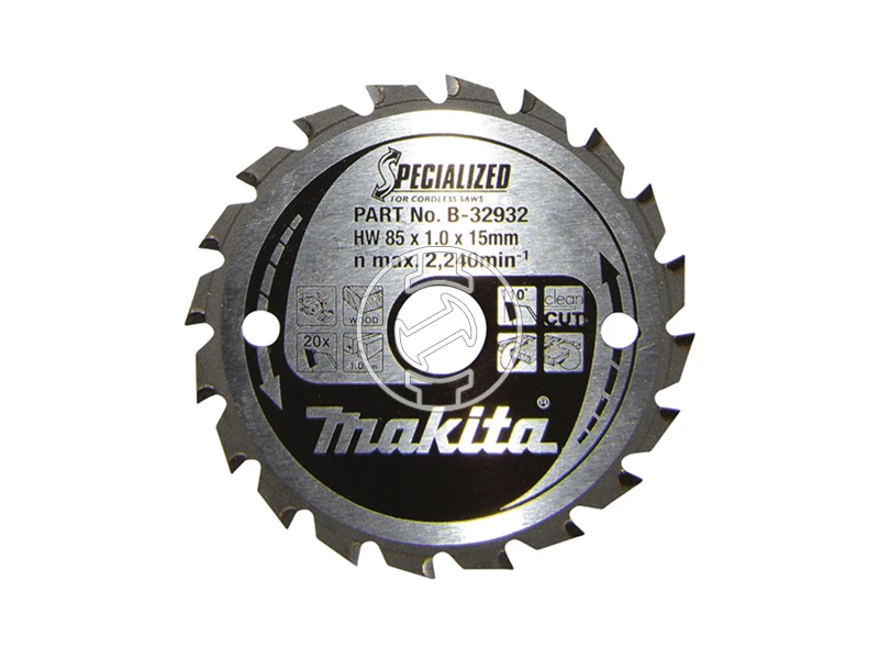 Makita körfűrészlap 85x15 mm Z20