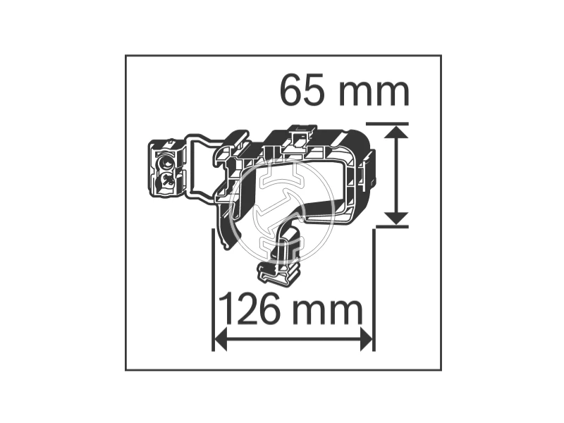 Bosch EPH-40 kábelrögzítő