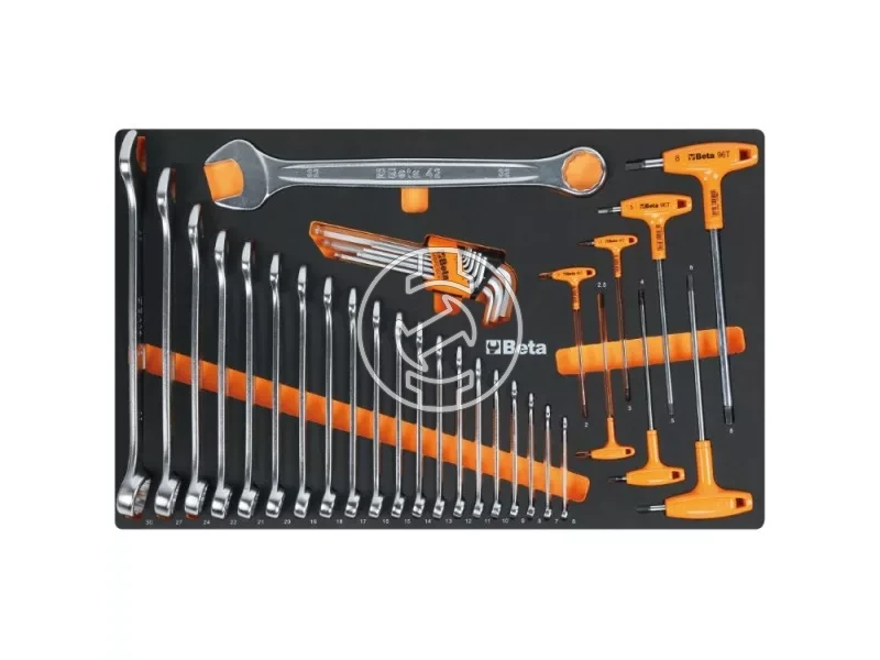 7 fiókos, 224 darabos szerszámkészlettel IPARI karbantartáshoz