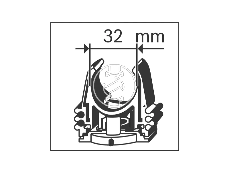 Bosch EPC-32 rögzítő kapocs