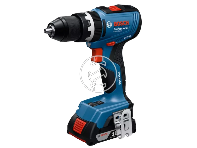 Bosch GSB 18V-65 akkus ütvefúró-csavarozó 2x4Ah ProCORE, GAL 18V-40, L-Boxx