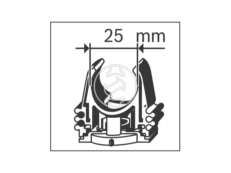 Bosch EPC-25 rögzítő kapocs