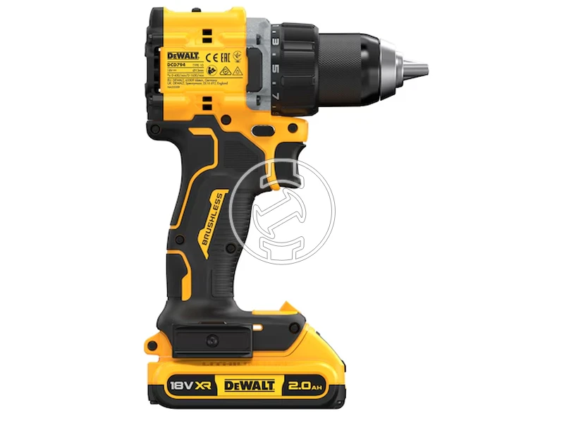 DeWalt DCD794D2T akkus fúrócsavarozó tokmányos