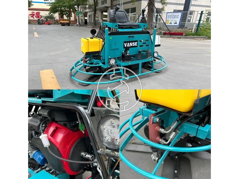 Tresz VS836H benzin motoros rotoros betonsimitó