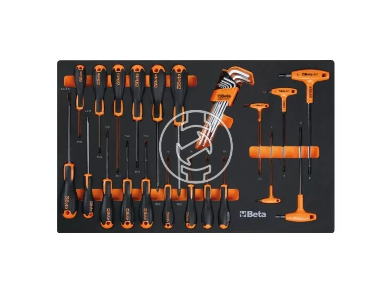 7 fiókos, 223 darabos szerszámkészlettel AUTÓIPARI karbantartáshoz