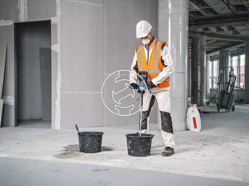 Bosch GRW 18V-160 akkus kézi keverőgép , 2 toldó elem 7cm