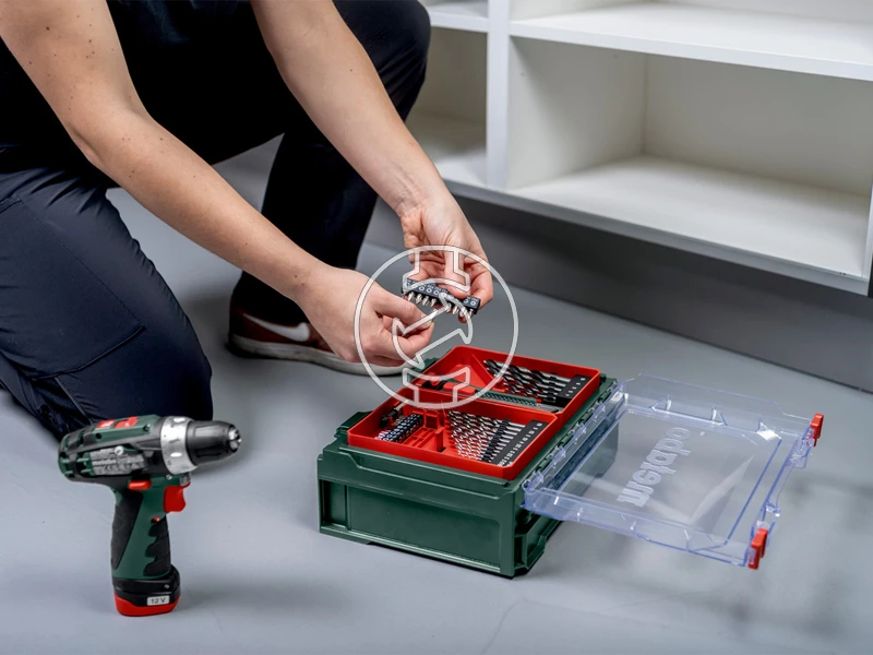 Metabo PowerMaxx BS Basic Set akkus fúrócsavarozó tokmányos