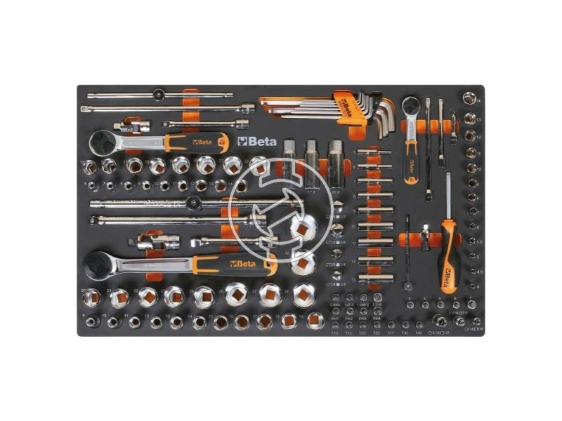 8 fiókos, 445 darabos szerszámkészlettel AUTÓIPARI karbantartáshoz