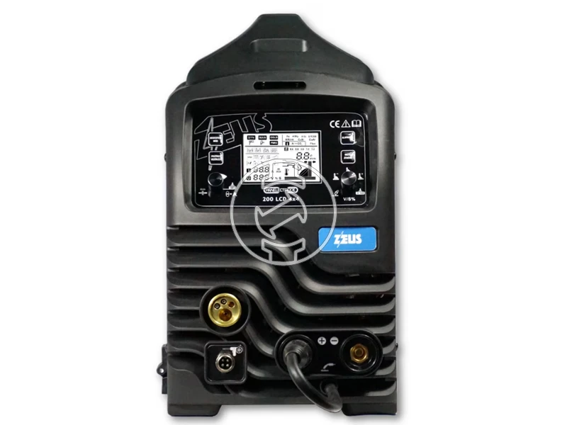 Panelectrode ZEUS 200 LCD-SYN (4x4) fogyóelektródás védőgázas inverteres hegesztő