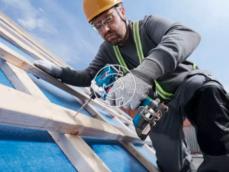 Bosch GDR 18V-215 akkus ütvecsavarozó bitbefogással