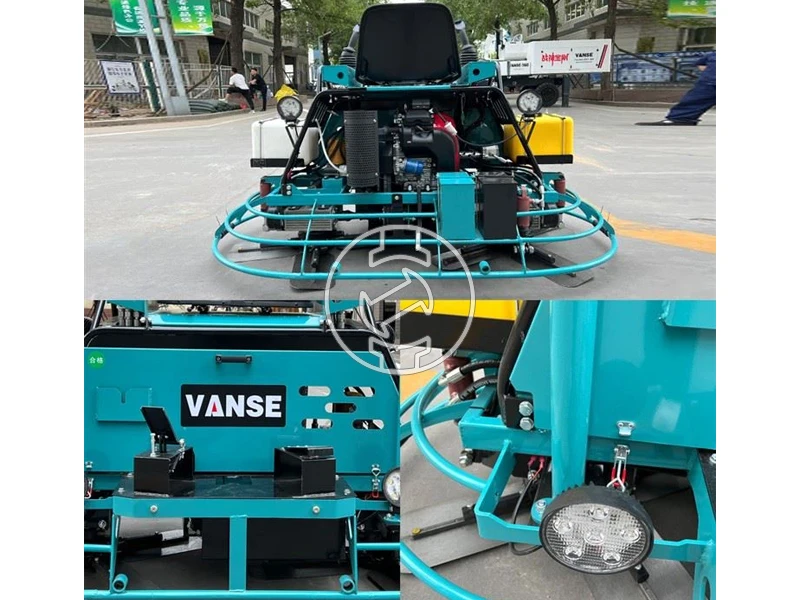 Tresz VS836H benzin motoros rotoros betonsimitó