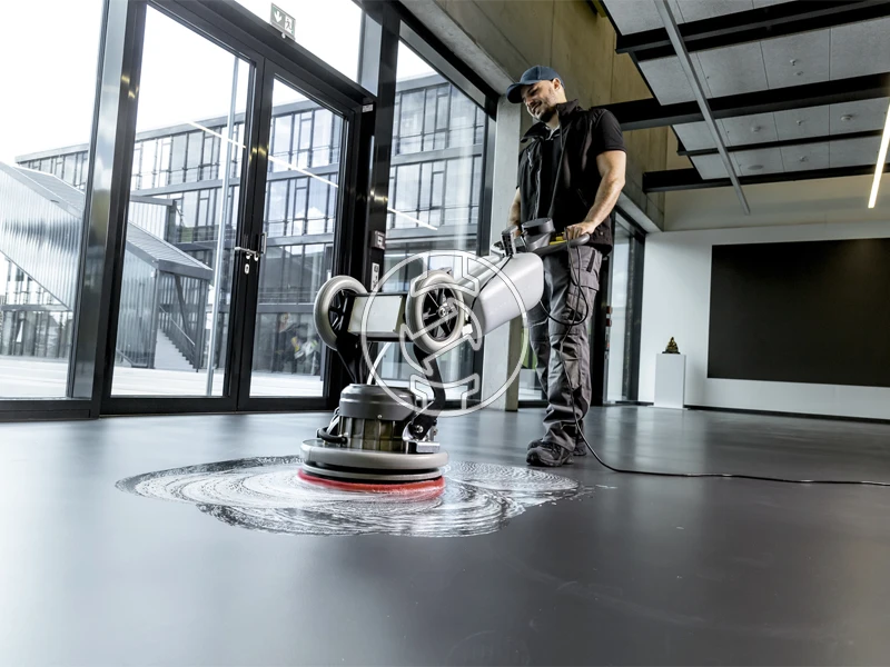 Karcher BDS 43/Orbital C elektromos padlótisztító
