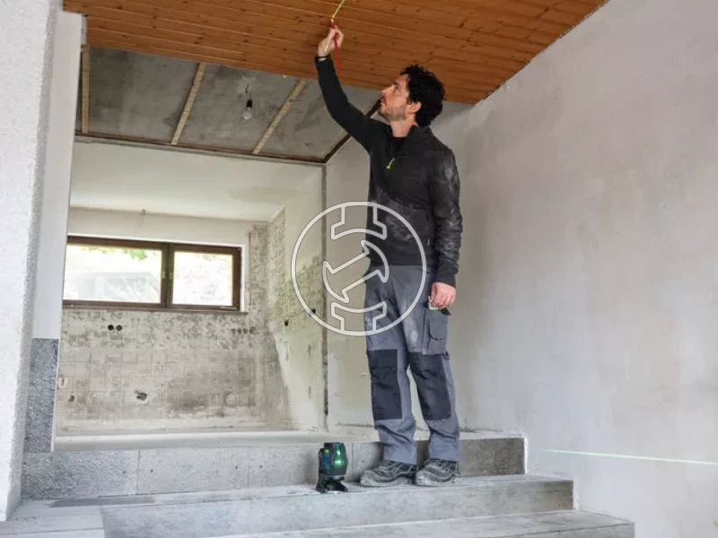 Bosch GCL 12V-50-22 CG pont- és vonallézer RM20 + AA1 + 4x1.5V LR6 AA