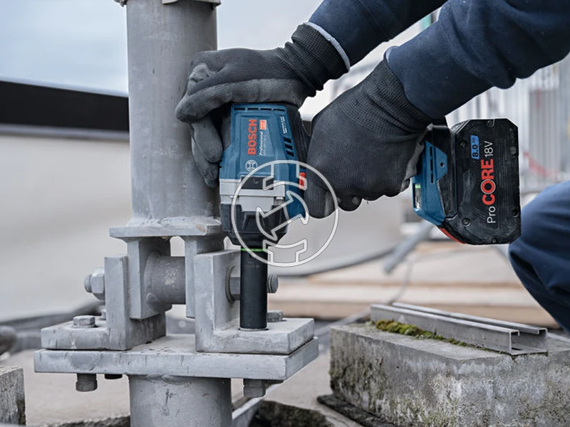 Bosch GDS 18V-750 C akkus ütvecsavarozó 18 V | 270 Nm/380 Nm/750 Nm | 1/2 inch | Szénkefementes | 2x5 Ah akku + töltő | L-Boxx-ban