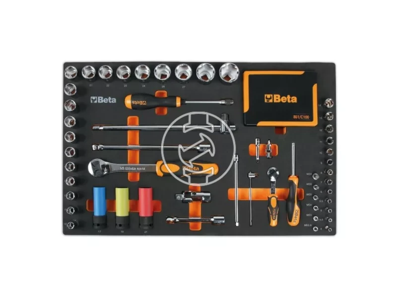 7 fiókos, 223 darabos szerszámkészlettel AUTÓIPARI karbantartáshoz