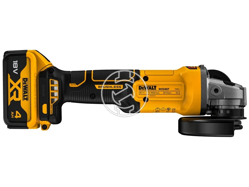 DeWalt DCG407M2T akkus sarokcsiszoló