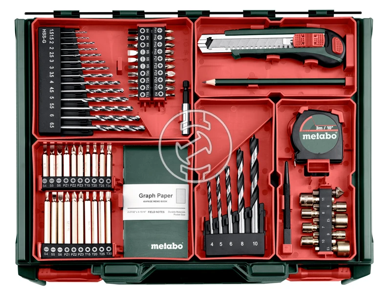 Metabo BS 18 Set akkus fúrócsavarozó tokmányos