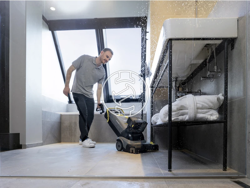 Karcher BR 30/4 C Bp Pack akkus padlótisztító