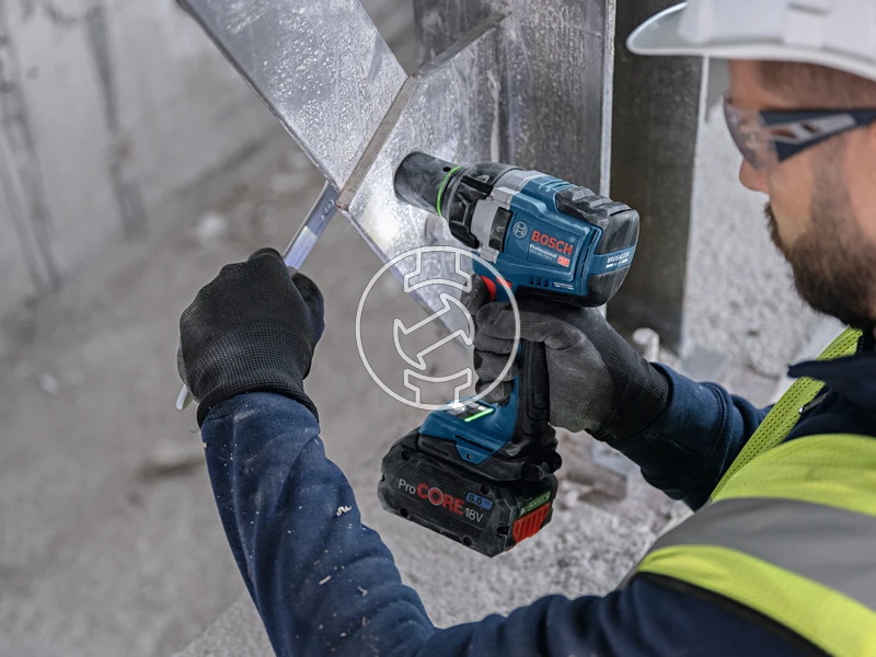 Bosch GDS 18V-750 C akkus ütvecsavarozó 18 V | 270 Nm/380 Nm/750 Nm | 1/2 inch | Szénkefementes | 2x5 Ah akku + töltő | L-Boxx-ban