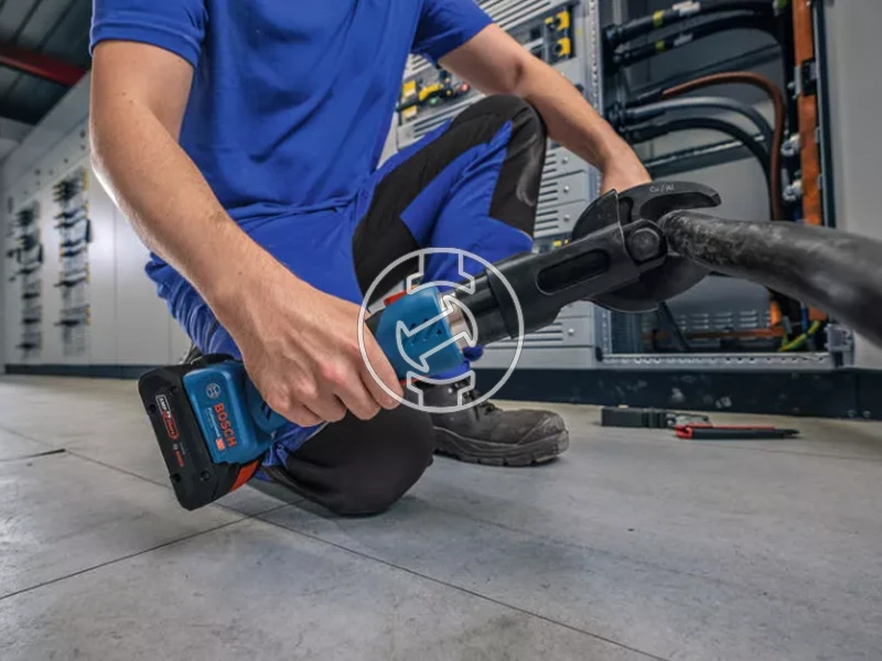 Bosch GKH 18V-50 akkus kábelvágó XL-Boxx