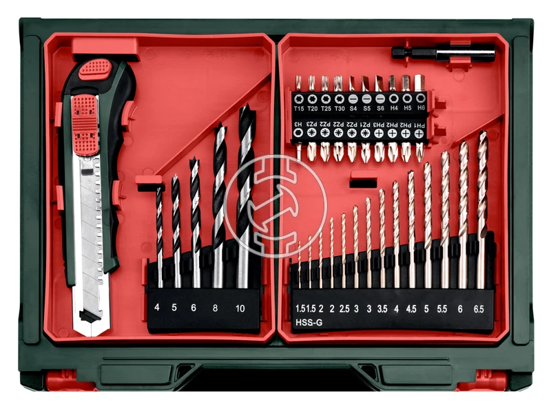 Metabo PowerMaxx BS Basic Set akkus fúrócsavarozó tokmányos