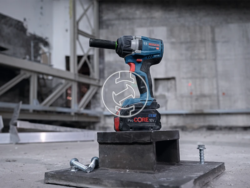 Bosch GDS 18V-750 C akkus ütvecsavarozó 18 V | 270 Nm/380 Nm/750 Nm | 1/2 inch | Szénkefementes | 2x5 Ah akku + töltő | L-Boxx-ban