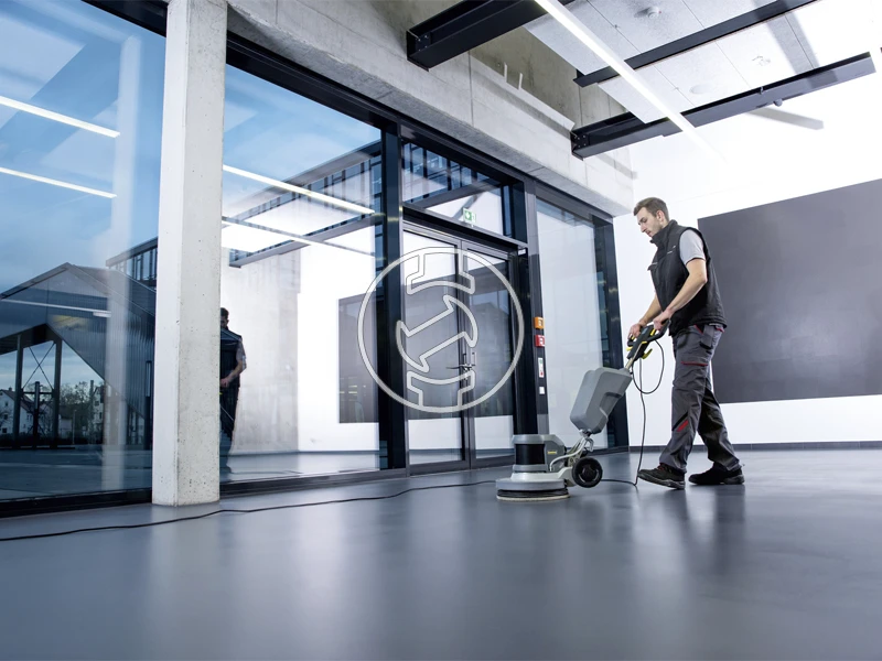 Karcher BDS 43/DUO C elektromos padlótisztító