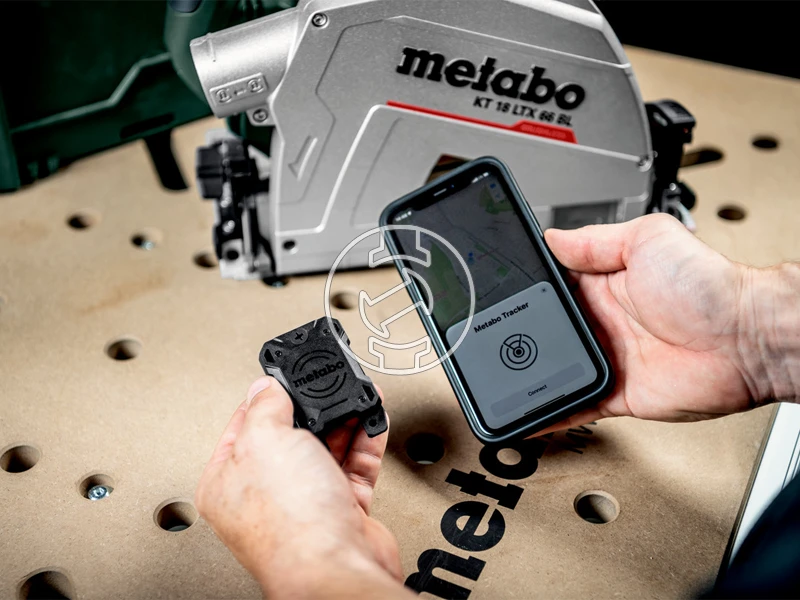 Metabo bluetooth nyomkövető iOS-hez