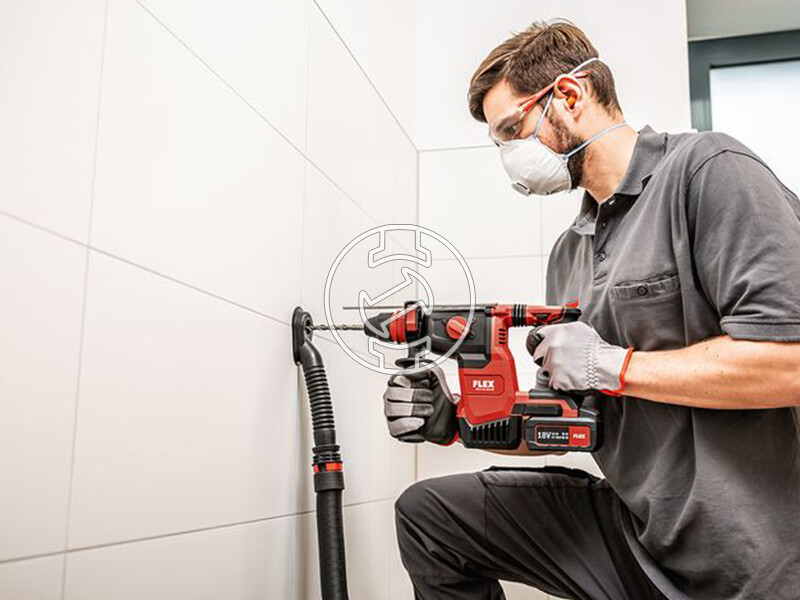 Flex CHE 2-26 18.0-EC C akkus fúrókalapács kartondobozban