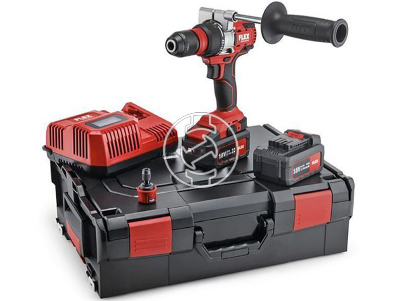 Flex DD 2G 18.0-EC/5.0 Set akkus fúrócsavarozó tokmányos