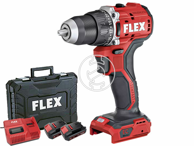 Flex DD 2G 18.0 EC LD akkus fúrócsavarozó tokmányos