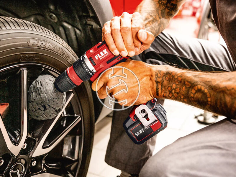 Flex DD 2G 10,8 LD akkus fúrócsavarozó tokmányos