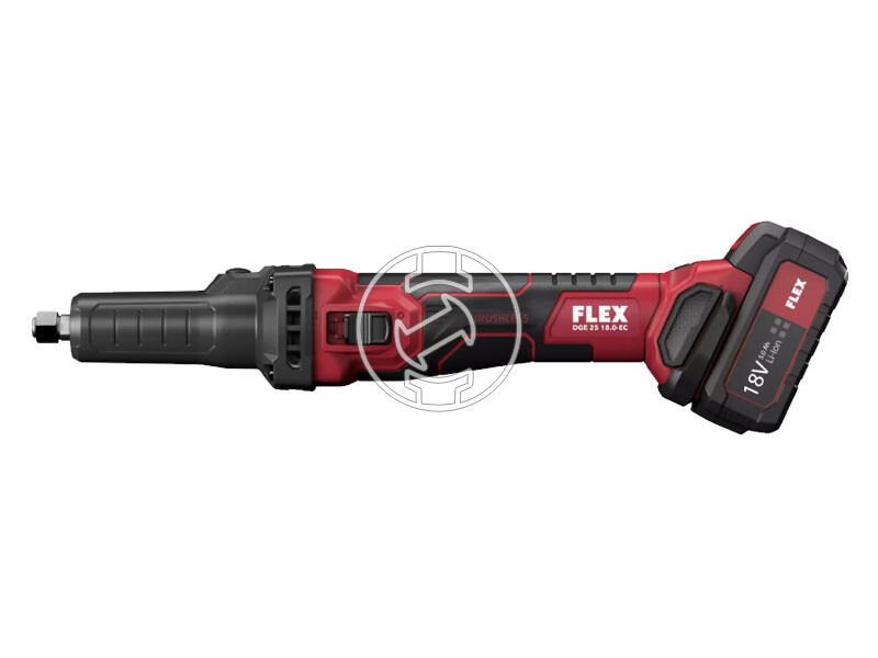 Flex DGE 25 18.0-EC 5.0/Set akkus egyenes csiszoló