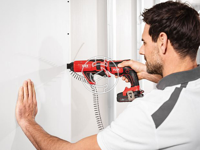 Flex DW 45 18.0-EC C akkus csavarbehajtó mélységütközővel kartondobozban