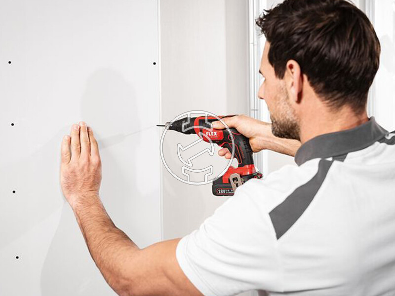 Flex DW 45 18.0-EC C akkus csavarbehajtó mélységütközővel kartondobozban