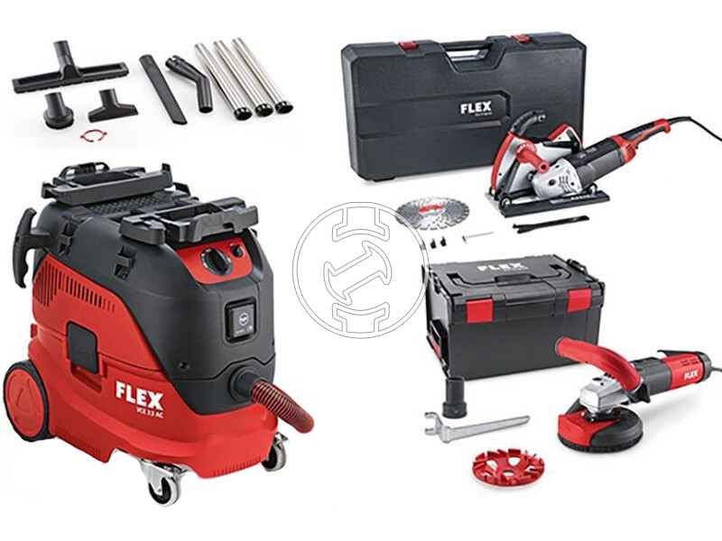 Flex GDE 10 + VCE 33 L AC-Set 230/CEE gépcsomag