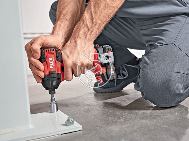 Flex ID 1/4 inch 18.0-EC C akkus ütvecsavarozó kartondobozban