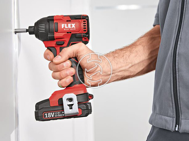 Flex ID 1/4 inch 18.0-EC C akkus ütvecsavarozó kartondobozban