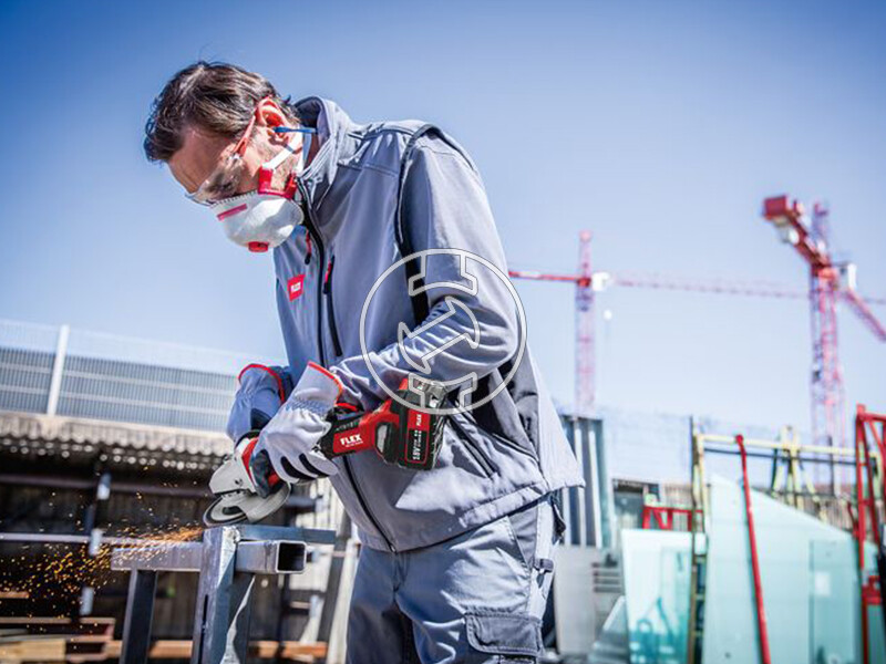 Flex LB 125 18.0-EC C akkus sarokcsiszoló kartondobozban