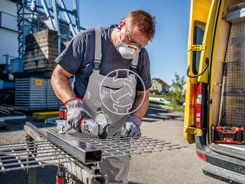 Flex LB 125 18.0-EC C akkus sarokcsiszoló kartondobozban