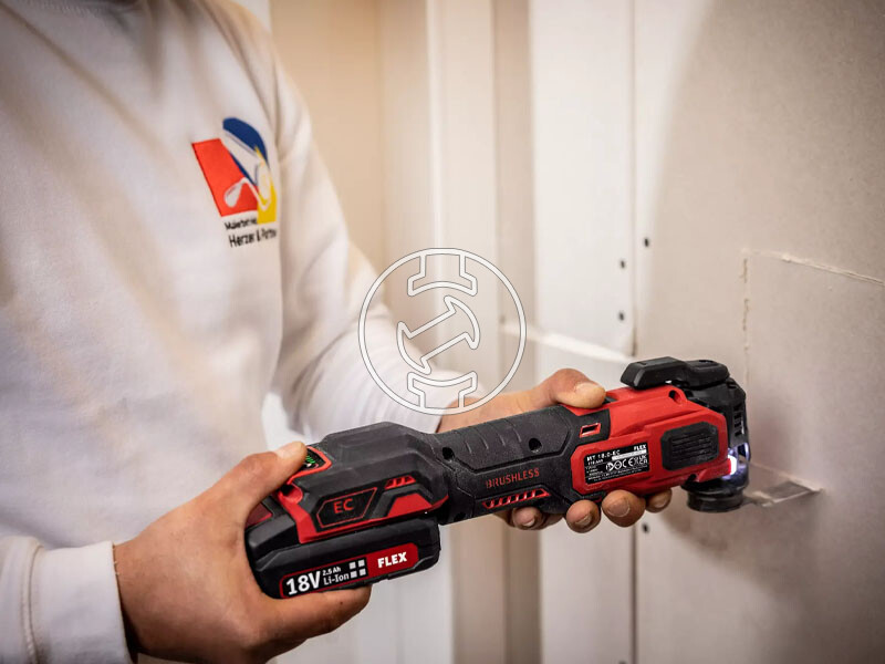 Flex MT 18.0-EC/5.0 Set akkus multifunkciós gép rezgő