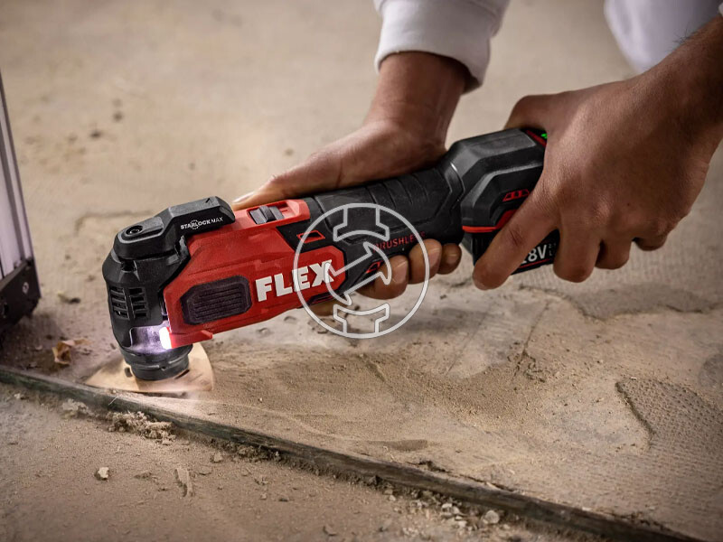 Flex MT 18.0-EC/5.0 Set akkus multifunkciós gép rezgő