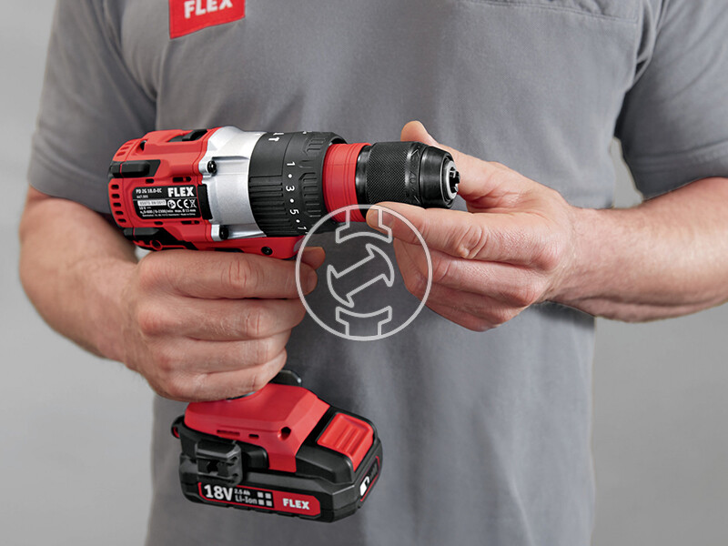 Flex PD 2G 18.0-EC C akkus multifunkcionális fúrócsavarozó kartondobozban