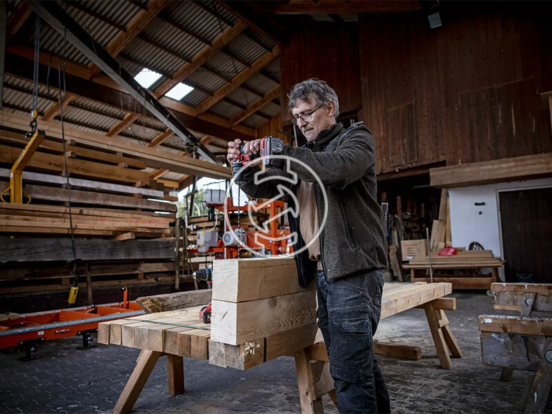 Flex PD 2G 18.0 EC LD akkus fúrócsavarozó tokmányos