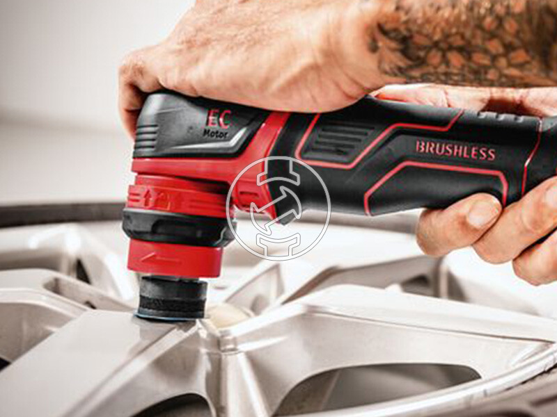 Flex Pxe 80 10.8 Ec/2.5 set intelligens akkus polírozó