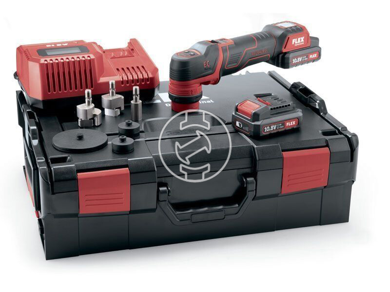 Flex Pxe 80 10.8 Ec/2.5 set intelligens akkus polírozó